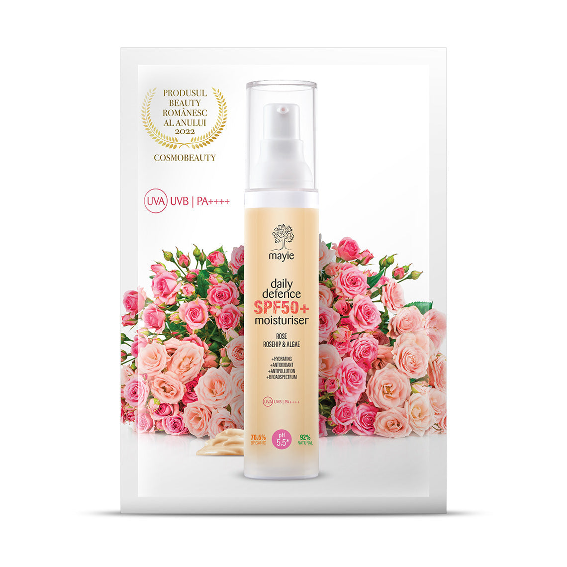 Cremă Ultralejeră cu SPF, Daily Defence SPF Moisturiser