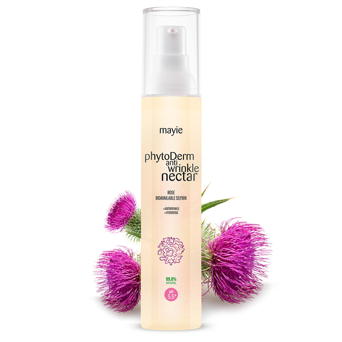 Diminuează aspectul ridurilor cu PhytoDerm Antiwrinkle Nectar, Nectar Antirid cu Fitozom de Silybin