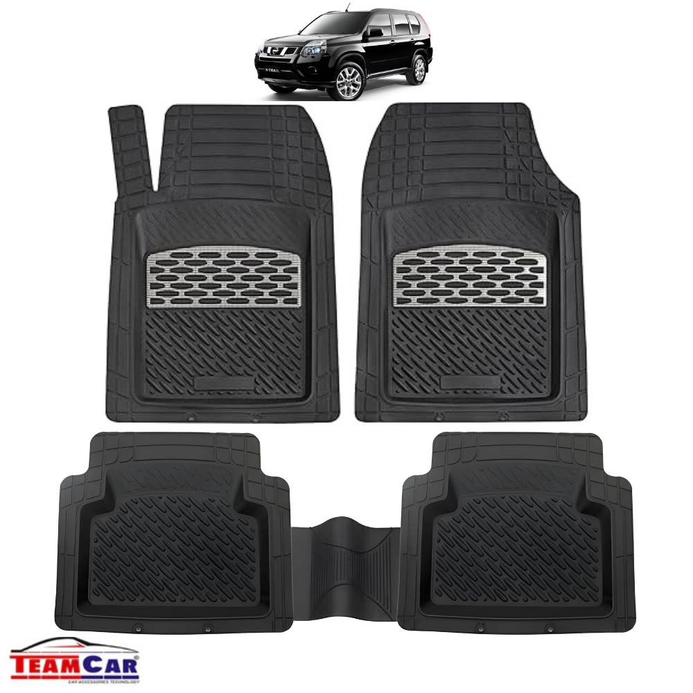 Nissan X-Trail T30 Covorase Auto TeamCar® Tip Tavita Compatibile (2001–2007) Silver