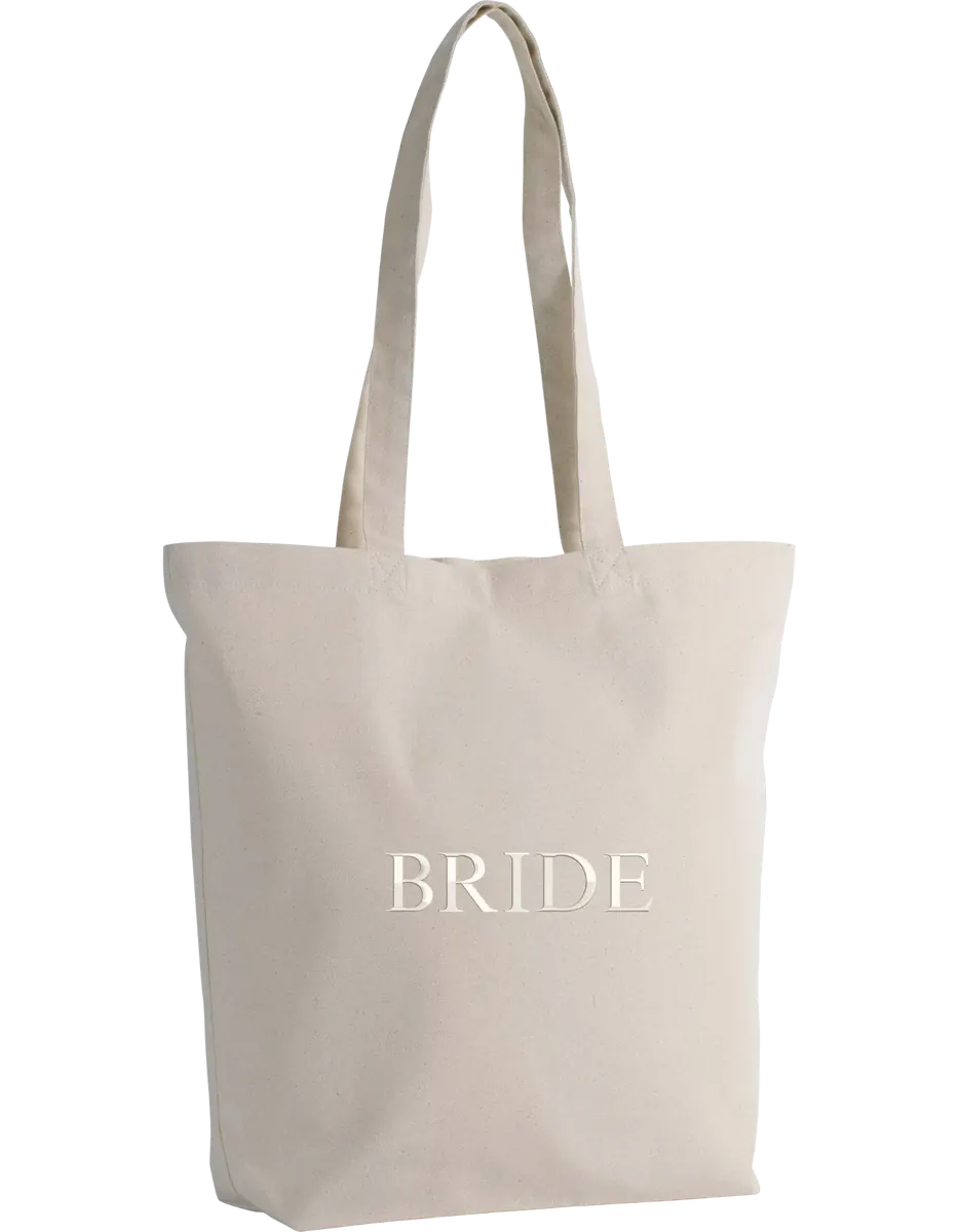 Bride tote bag