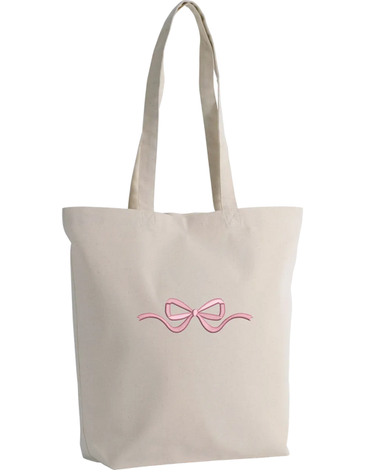 Bow tote bag