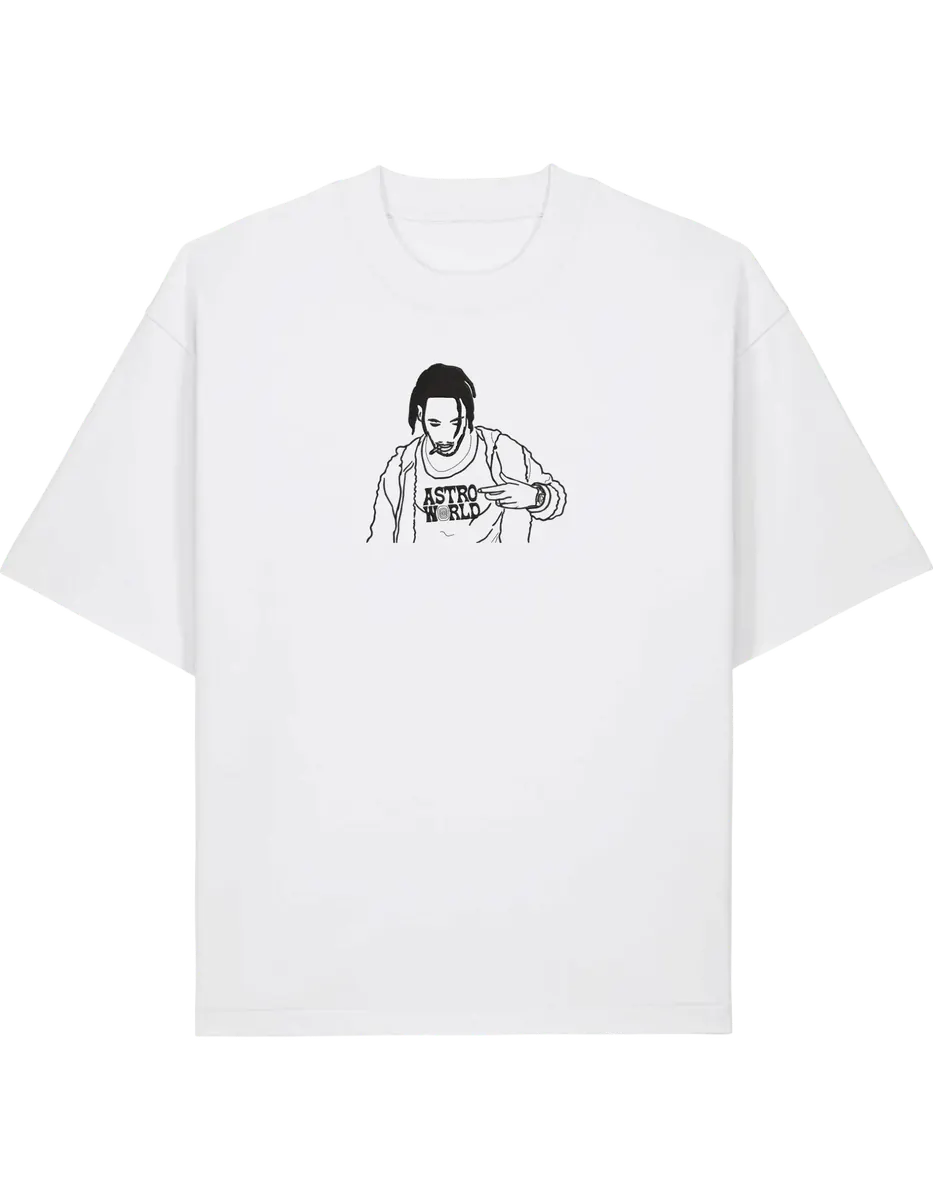 Astro world tricou Travis Scott