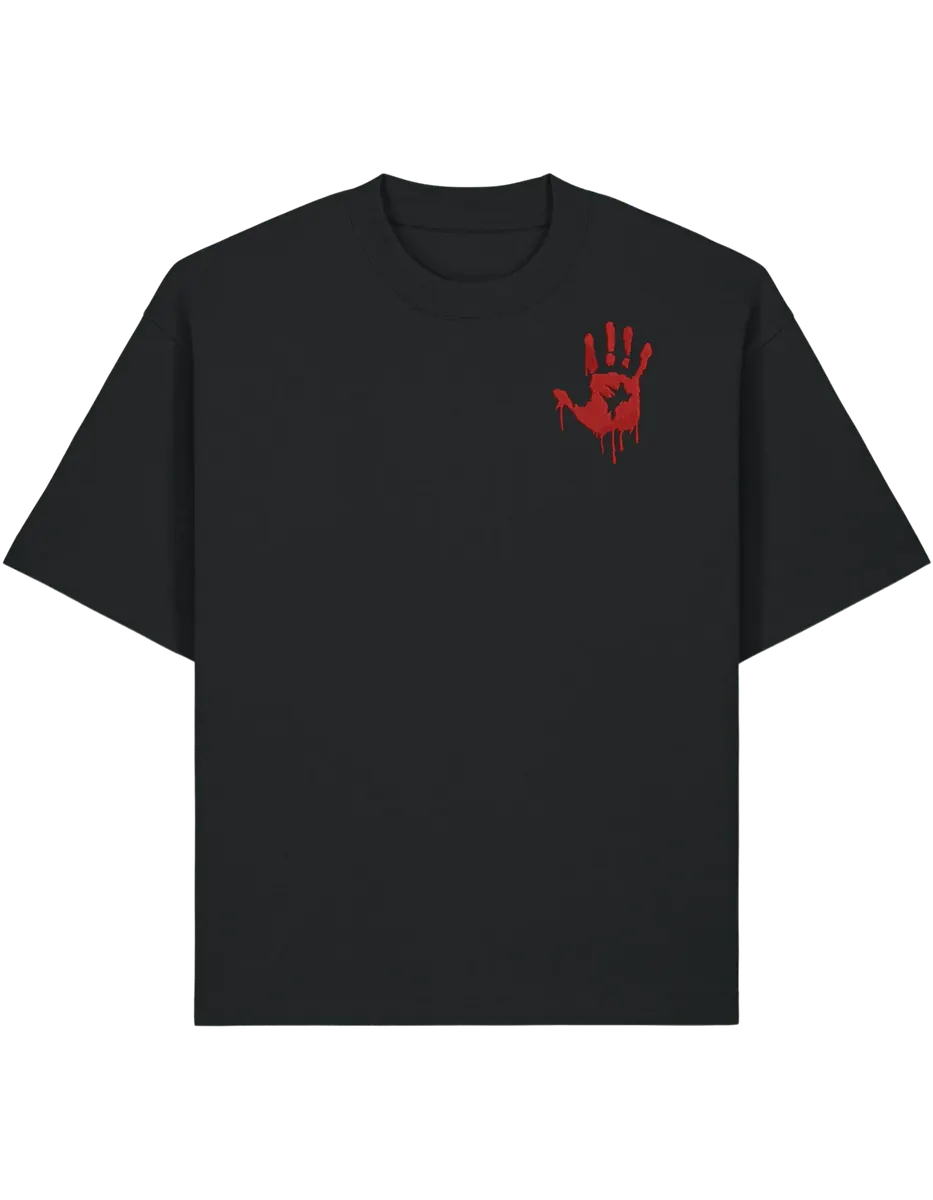 Bloody hand tricou The Walking Dead