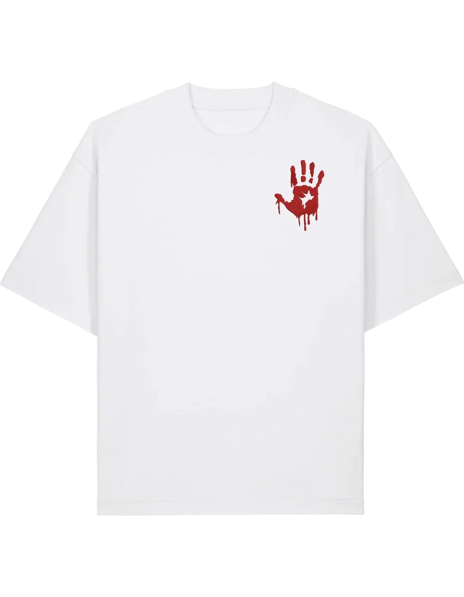 Bloody hand tricou The Walking Dead