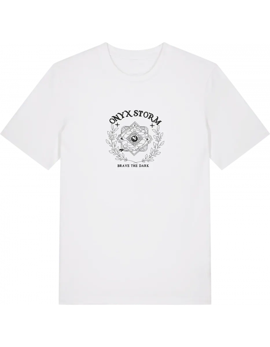 Brave the dark tricou Fourth Wing