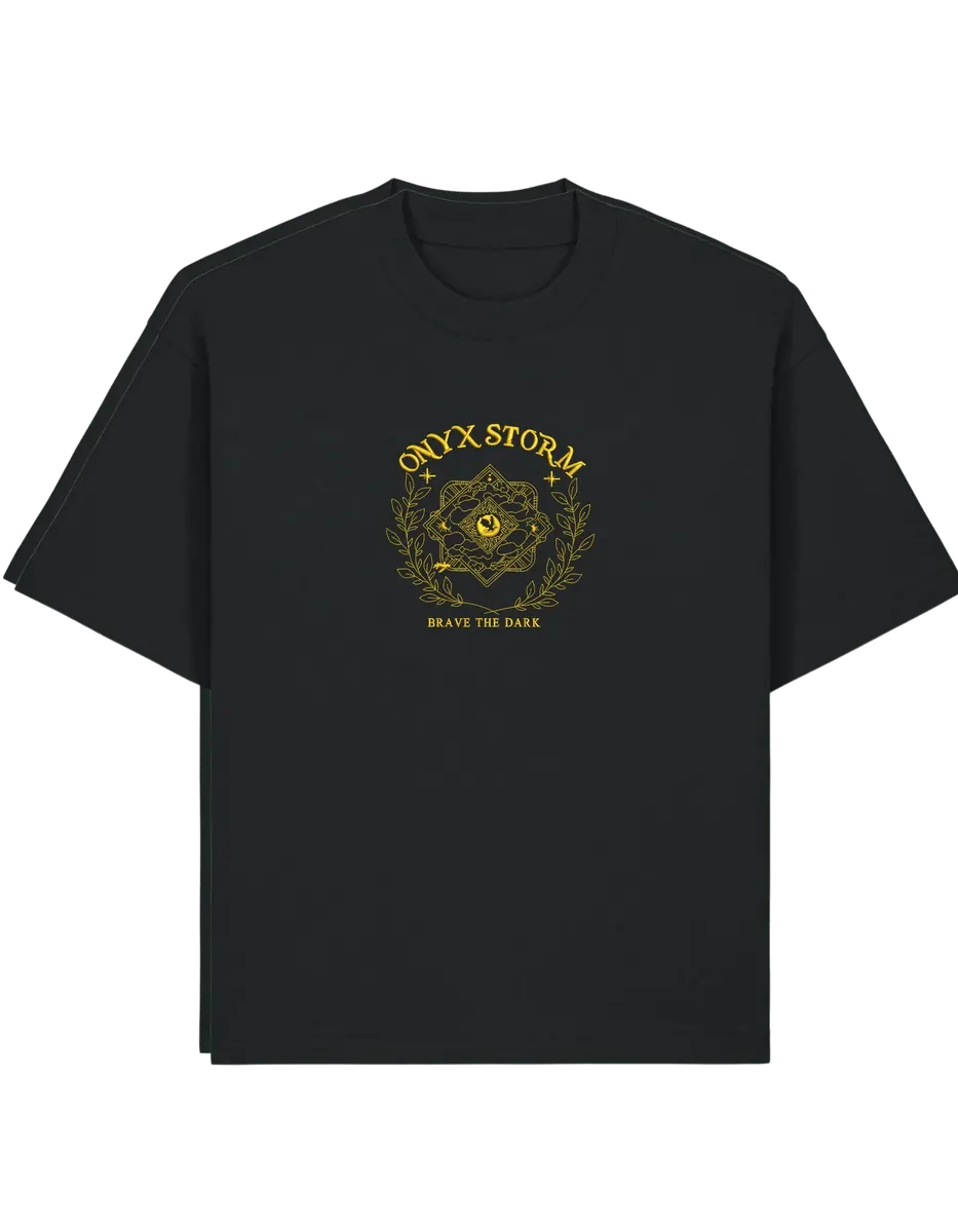 Brave the dark tricou Fourth Wing