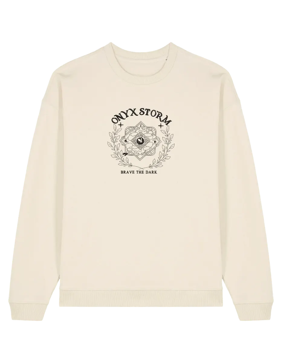 Brave the dark sweatshirt Fourth Wing