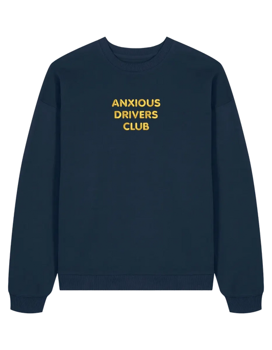 Anxious driver sweatshirt mesaje