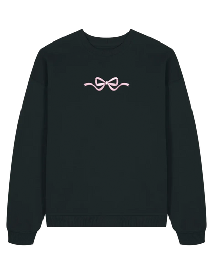 Bow sweatshirt Girly