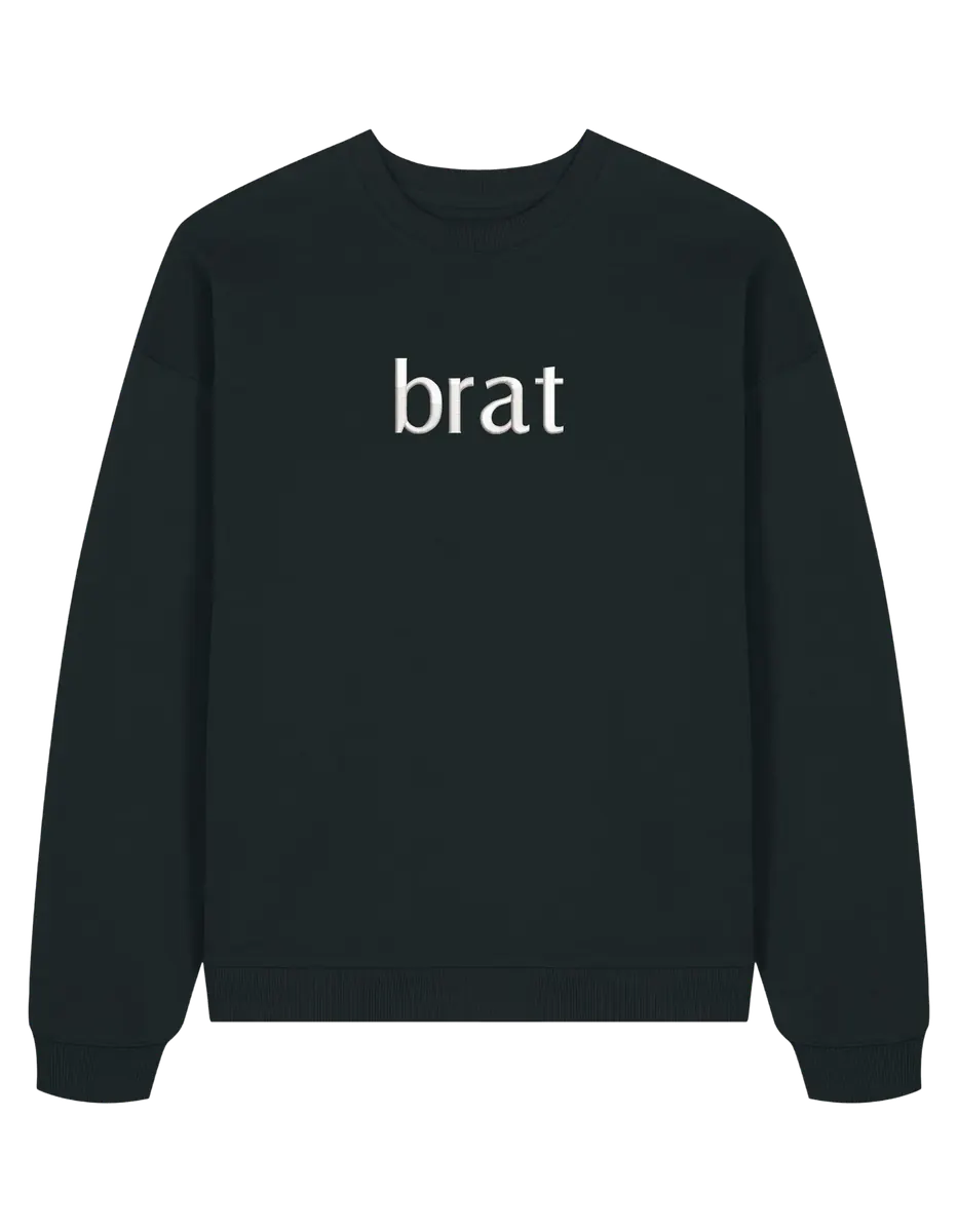 Brat sweatshirt Girly