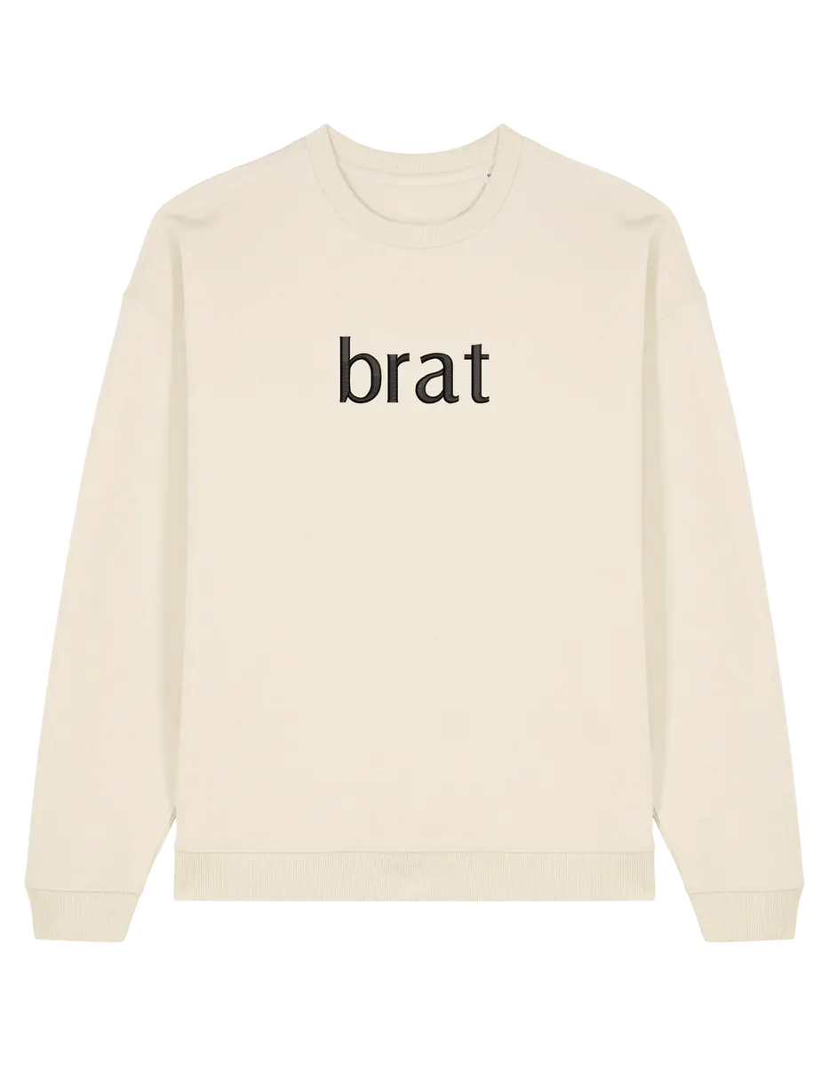 Brat sweatshirt Girly