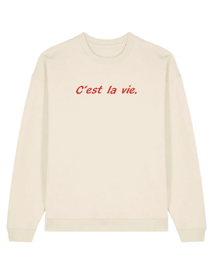 C'est la vie sweatshirt Girly