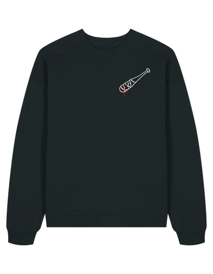 Bloody bat sweatshirt The Walking Dead