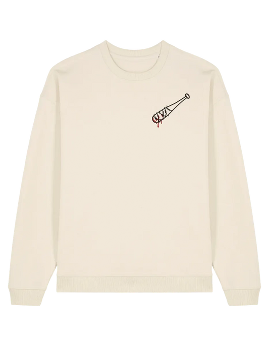 Bloody bat sweatshirt The Walking Dead