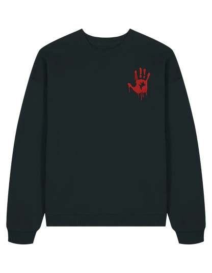 Bloody hand sweatshirt The Walking Dead