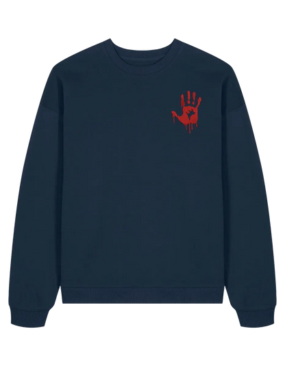 Bloody hand sweatshirt The Walking Dead