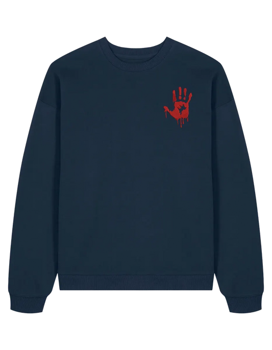 Bloody hand sweatshirt The Walking Dead