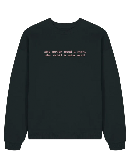 A man need sweatshirt The Weeknd