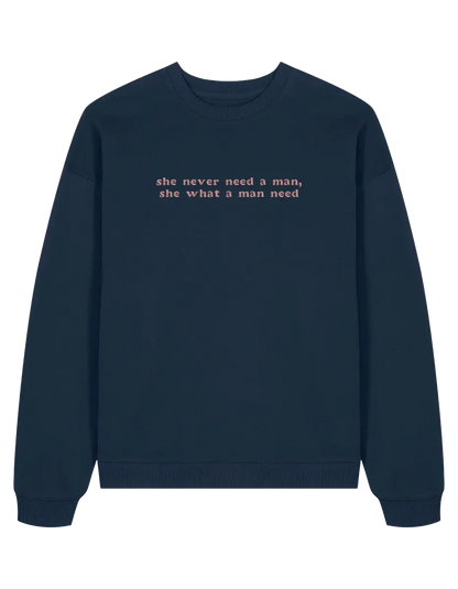 A man need sweatshirt The Weeknd
