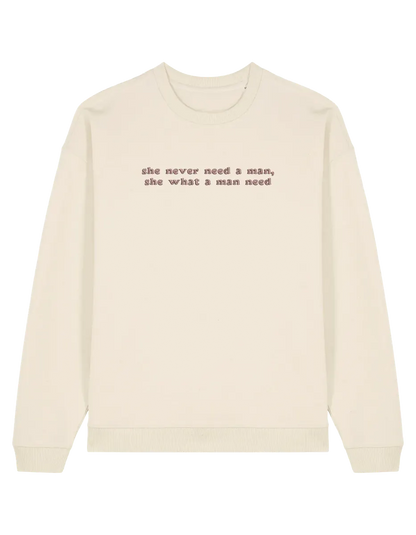 A man need sweatshirt The Weeknd