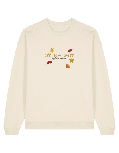 All too well sweatshirt Taylor Swift