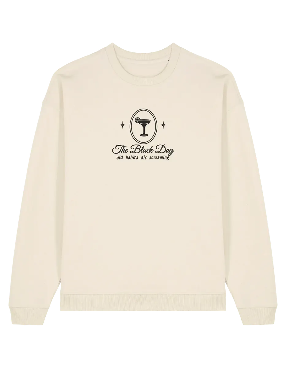 Black dog sweatshirt Taylor Swift