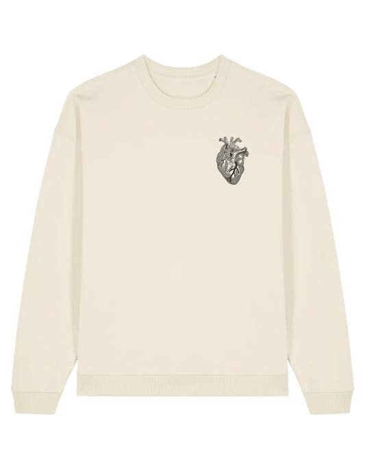 Anatomical heart sweatshirt Medical