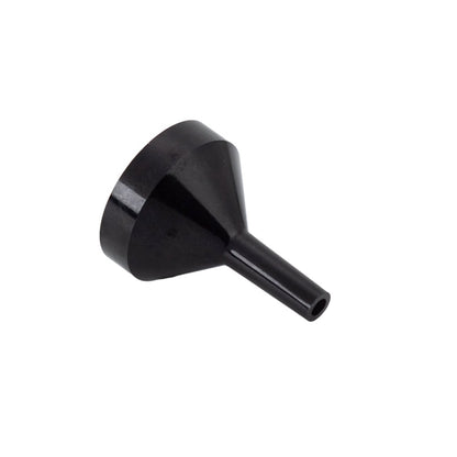Pâlnie metalică pentru recipiente mici - Negru (set 10 buc)