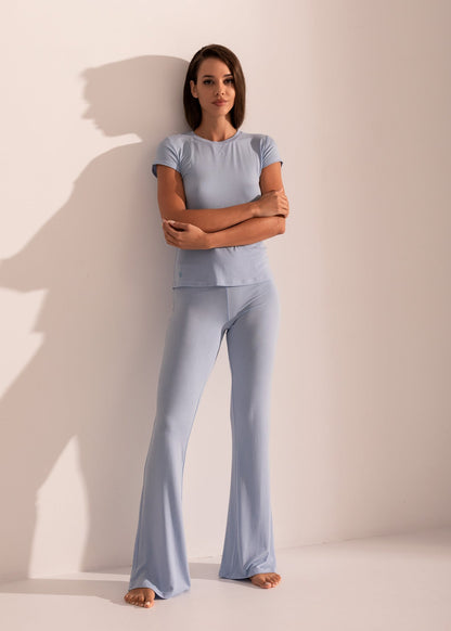 Pantalon Evazat Damă Olympus Modal