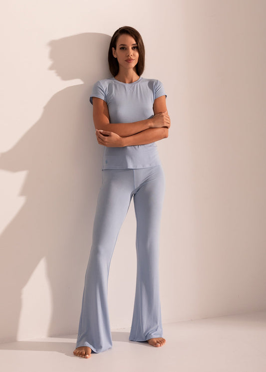 Pantalon Evazat Damă Olympus Modal