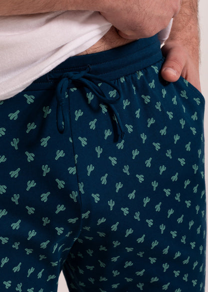 Pantaloni Pijama Bărbați Abel Bumbac