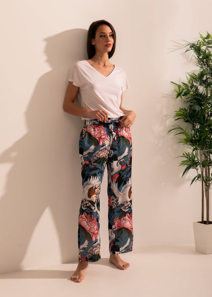 Pantaloni Damă Beatrice Satin