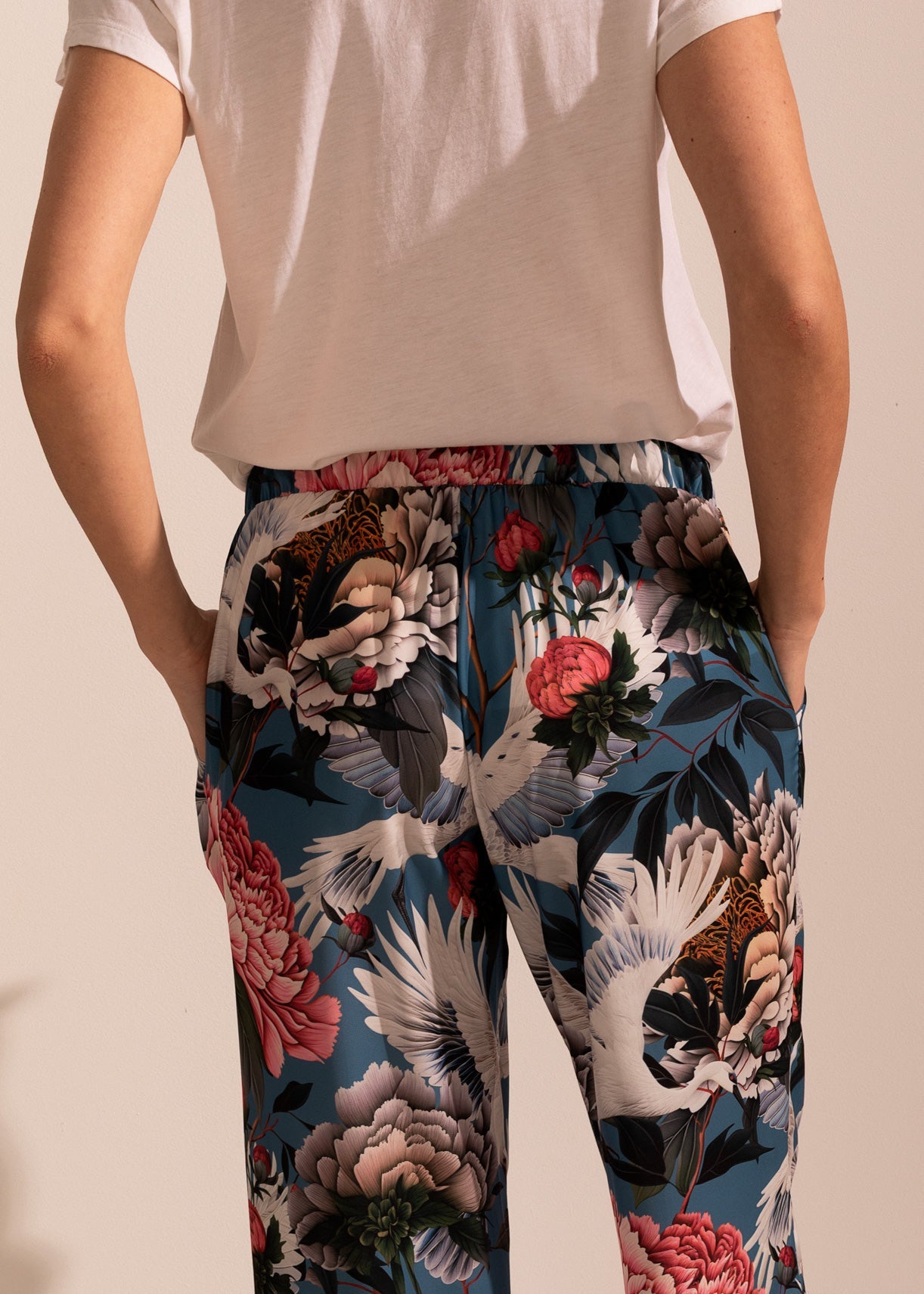 Pantaloni Damă Beatrice Satin