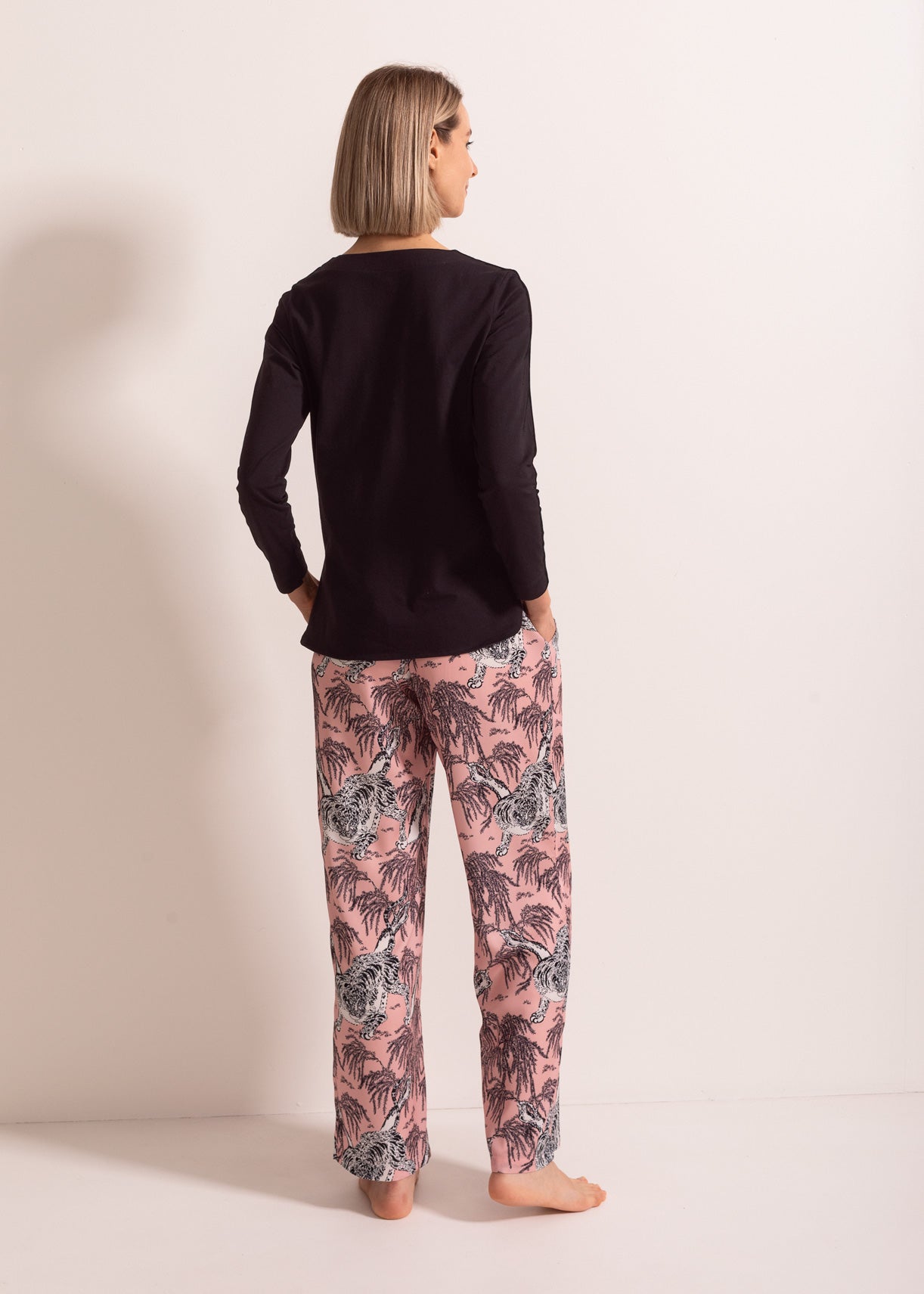 Pantaloni Damă Beatrice Tora Satin