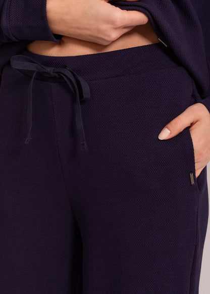Pantaloni Damă Pique Mood Eucalipt