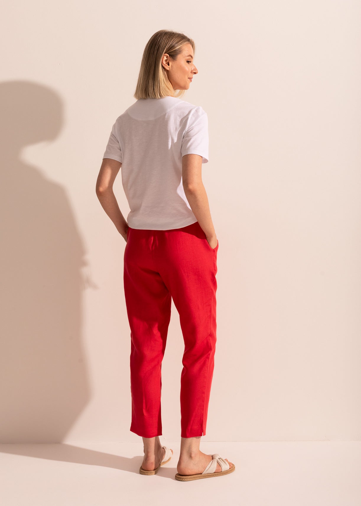 Pantaloni Damă Pure Linen