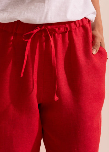 Pantaloni Damă Pure Linen