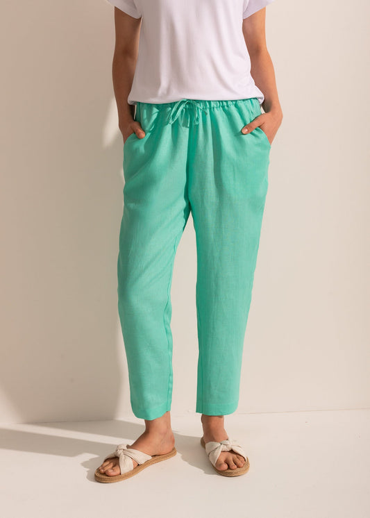 Pantaloni Damă Pure Linen
