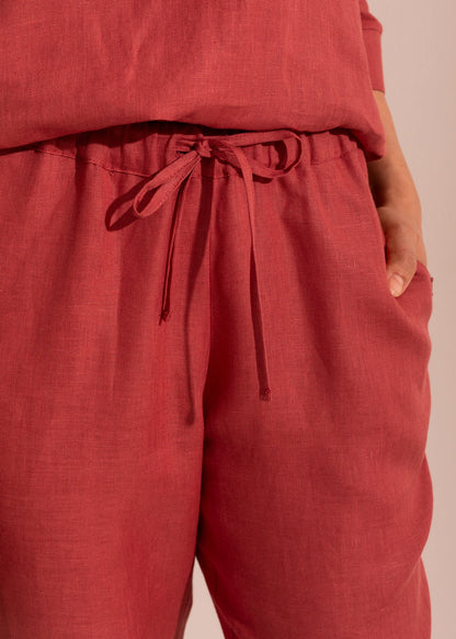 Pantaloni Damă Pure Linen