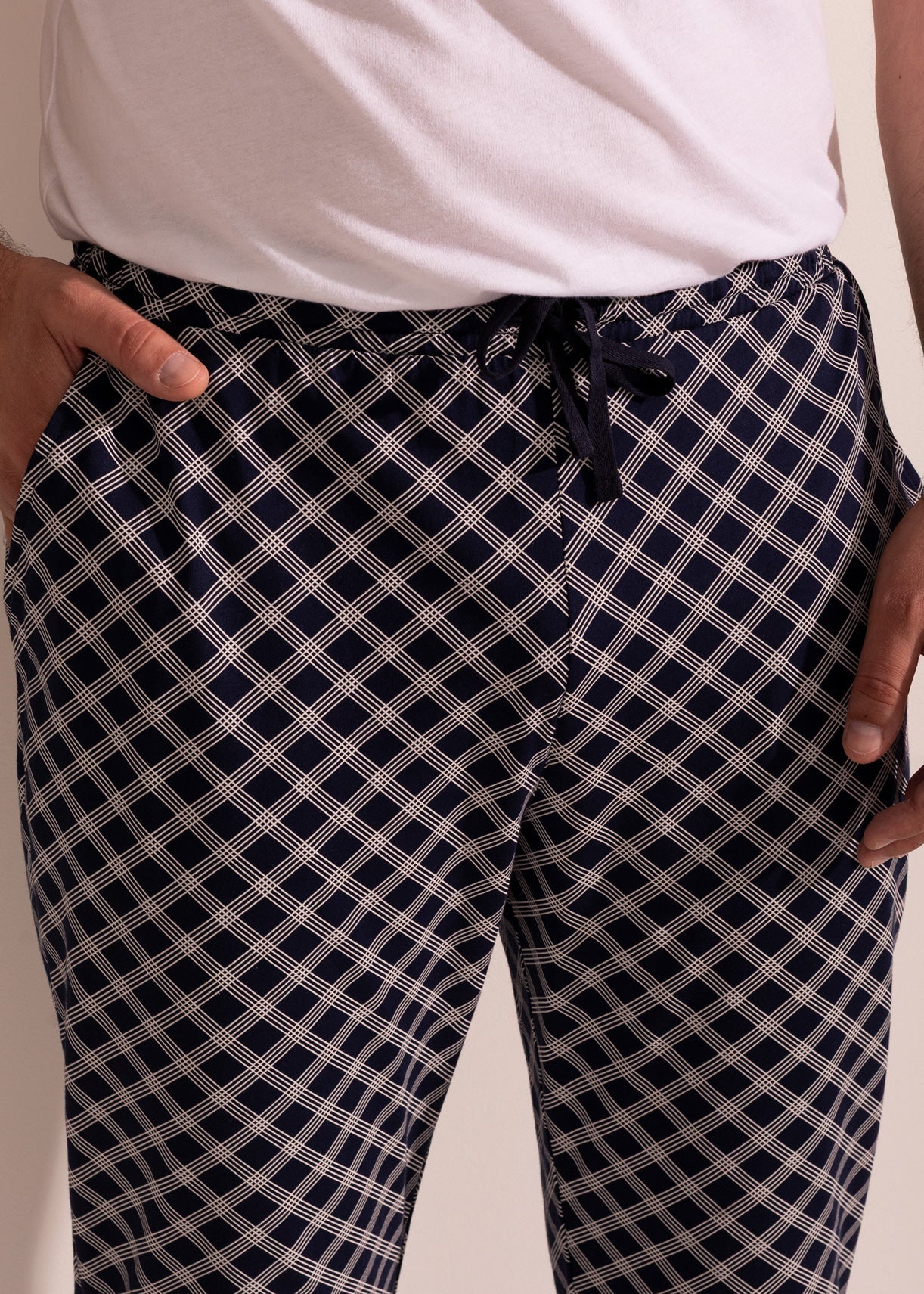 Pantaloni Pijama Bărbați Arlo Bumbac TWIN