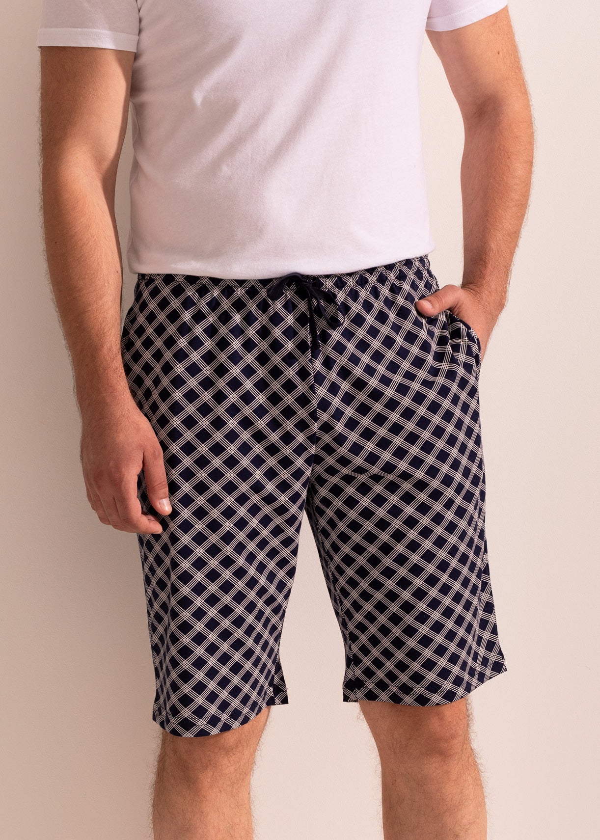 Pantaloni Scurți Bărbați Arlo Bumbac TWIN