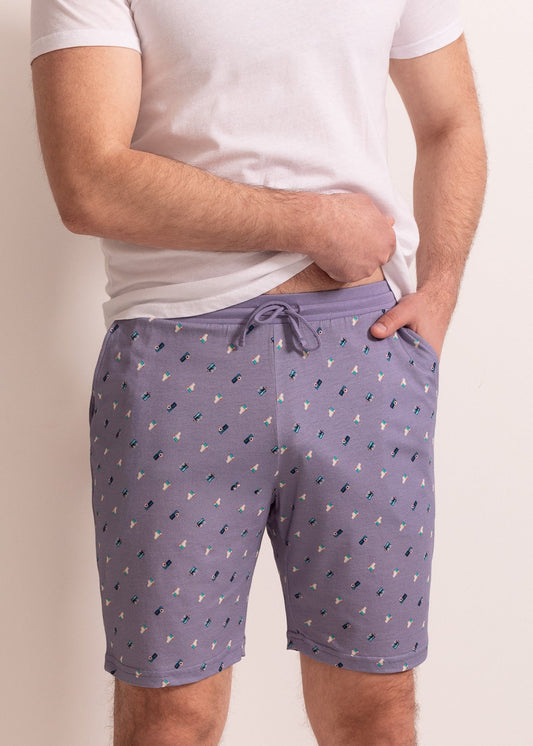 Pantaloni Scurți Bărbați Icons Bambus