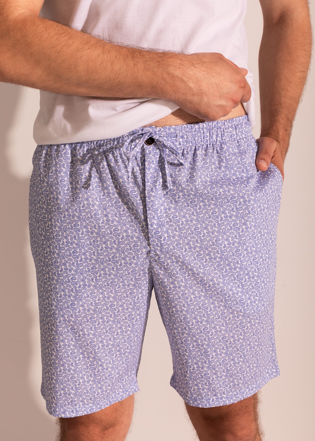 Pantaloni Scurți Bărbați Victor Bumbac Poplin