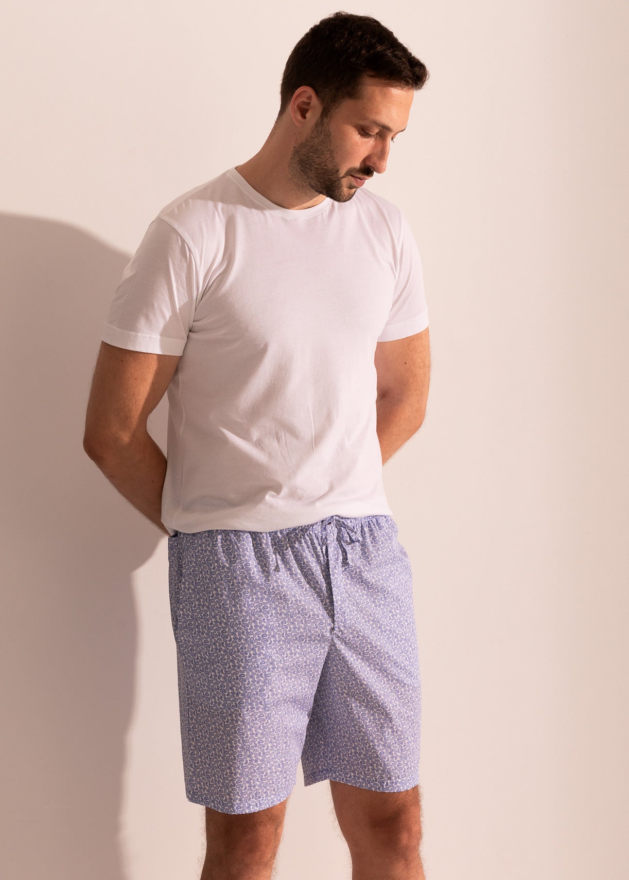 Pantaloni Scurți Bărbați Victor Bumbac Poplin
