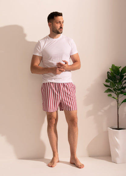 Pantaloni Scurți Bărbați Victor Bumbac Poplin