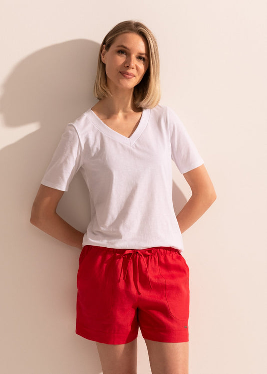 Pantaloni Scurți Damă Pure Linen