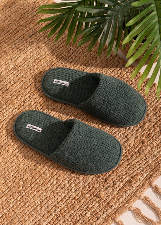 Papuci Bărbați Casă/Baie Bumbac ZENTO