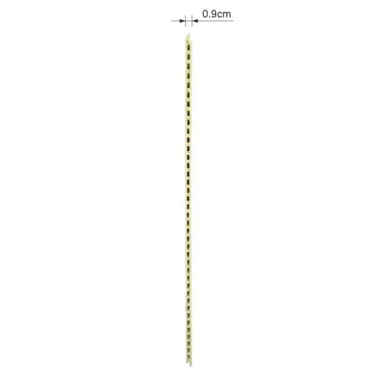 Panou decorativ riflaj WPC, Naimeed D7555, sistem de imbinare straight, aspect rafinat si montaj usor, 260x61.1x0.9cm, gri