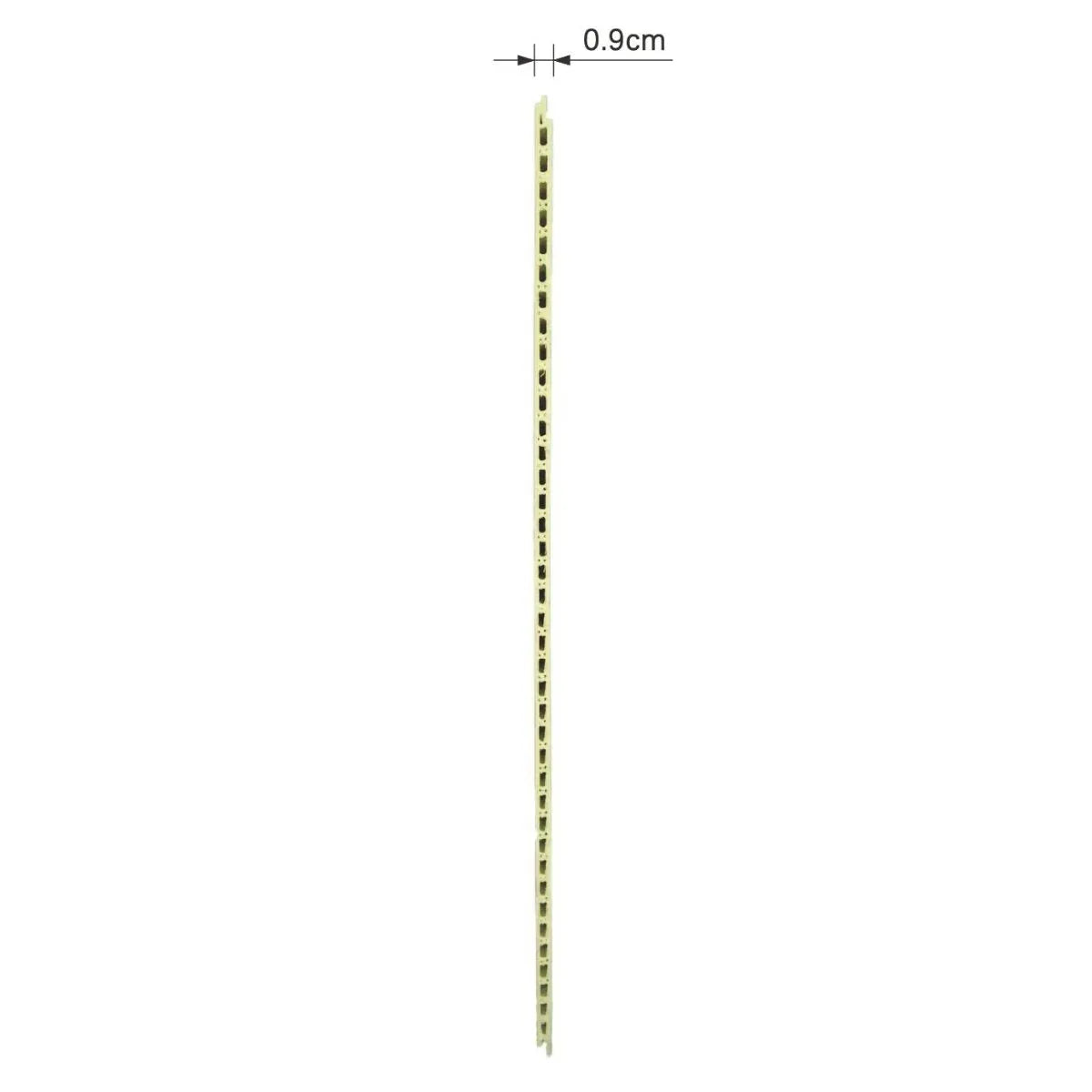 Panou decorativ riflaj WPC, Naimeed D7558, sistem de imbinare straight, aspect rafinat si montaj usor, 260x61.1x0.9cm, maro