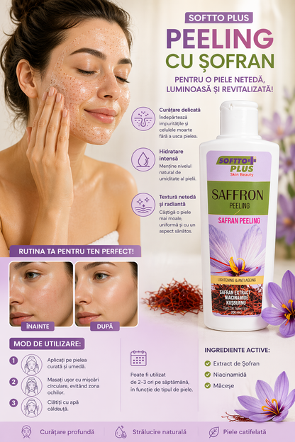 Peeling Cu Şofran - 200 ml